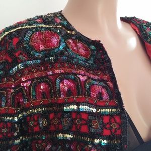 NWT Vintage Sequin Blazer